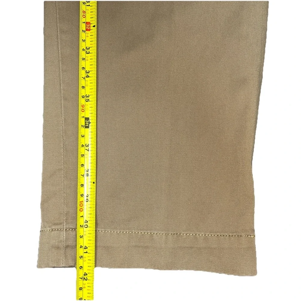Polo Ralph Lauren Mens Classic Fit Chino Khaki Straight Leg Pants 35x30 Tan